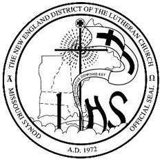 The New England District of the Lutheran Church Official Seal